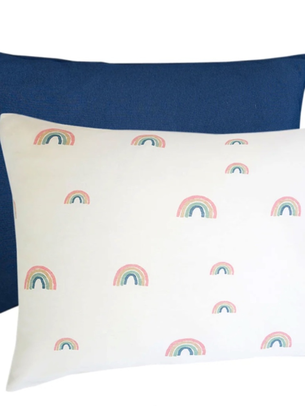 Woolino Toddler Wool Pillow + Organic Cotton Pillowcase 14x19